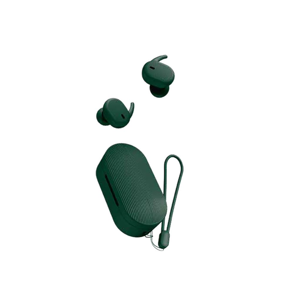 Écouteurs bluetooth tactile vert Xpert