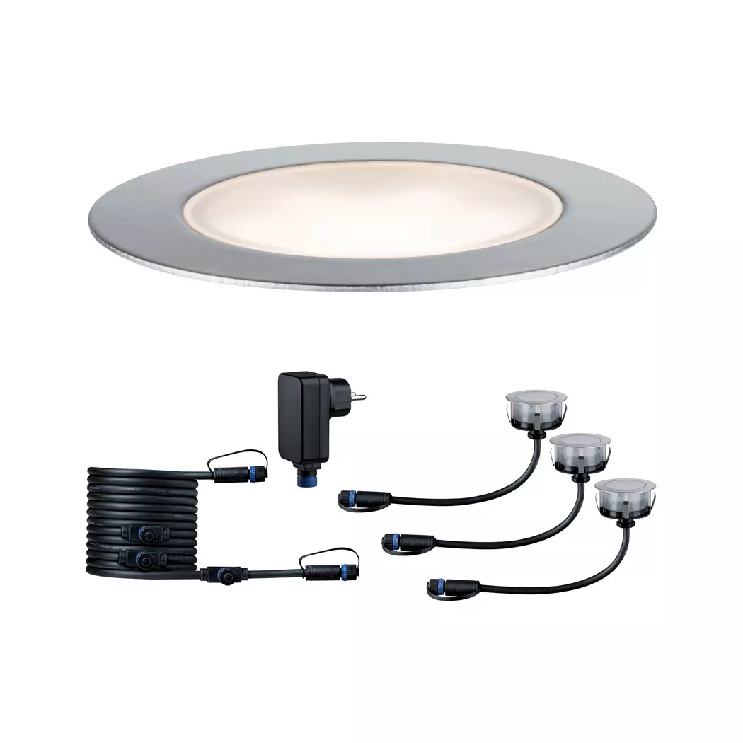 LED-Bodeneinbauleuchte Plug&Shine
