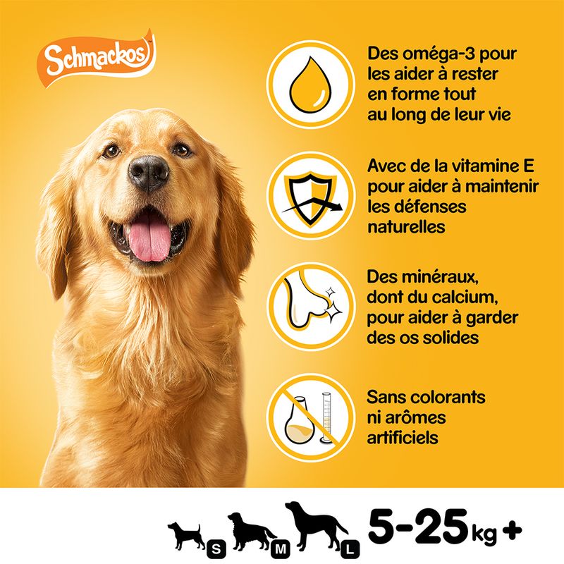 Friandises Pedigree Schmackos, à prix discount sur bitiba.fr