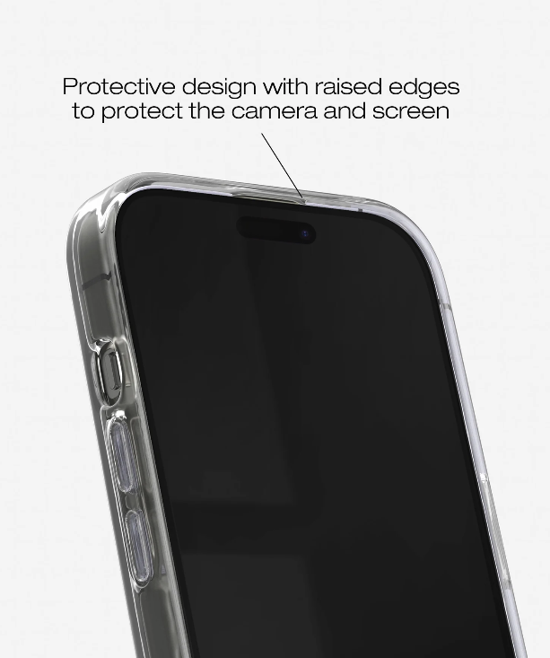 iPhone 16e / 15 Hardcase Hülle Clear Case Recycled (IDCLC-I2361-471) - Transparent