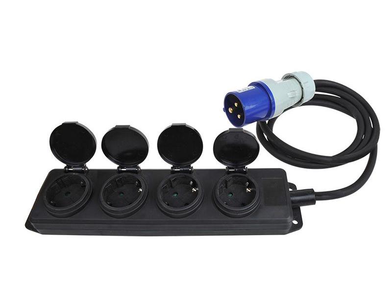 ProPlus 1,5 meter lange 4-voudige CEE stekkerdoos