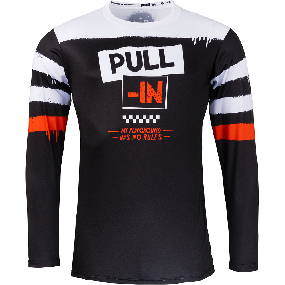 pull-in - Maillot Enfant Trash Kid - 2023 Noir / Blanc / Orange