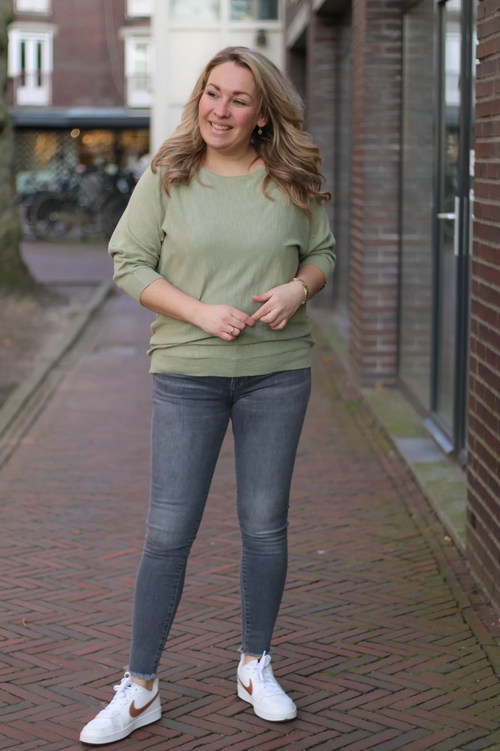 C&S The Label - Allister Trui - Zomergroen