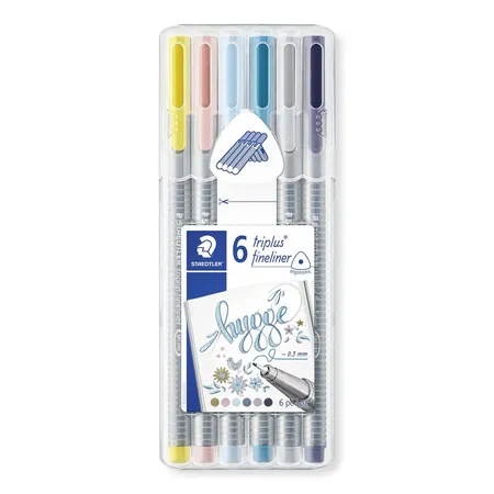 STAEDTLER® triplus® fineliner 334 Hygge 6er Packung