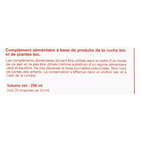 Nat & Form Forenergie Bio Ampolas 20 unidades