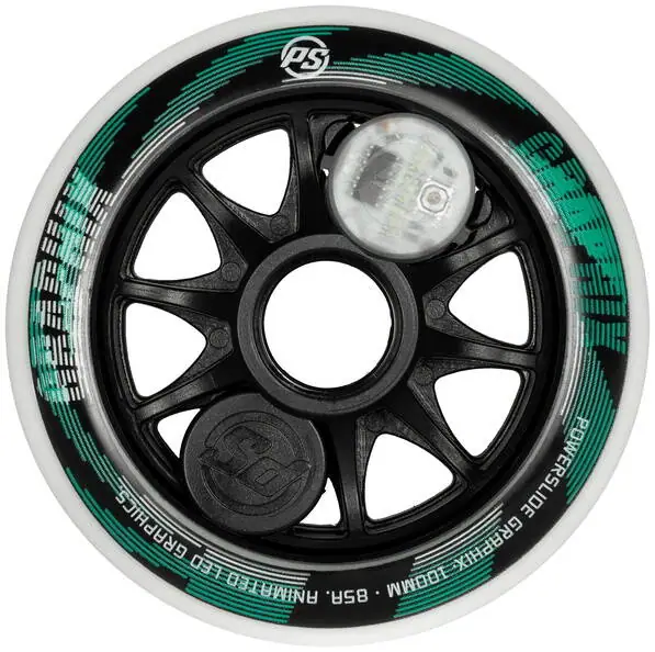 Powerslide Graphix LED Inliner Hjul Lys | SkatePro