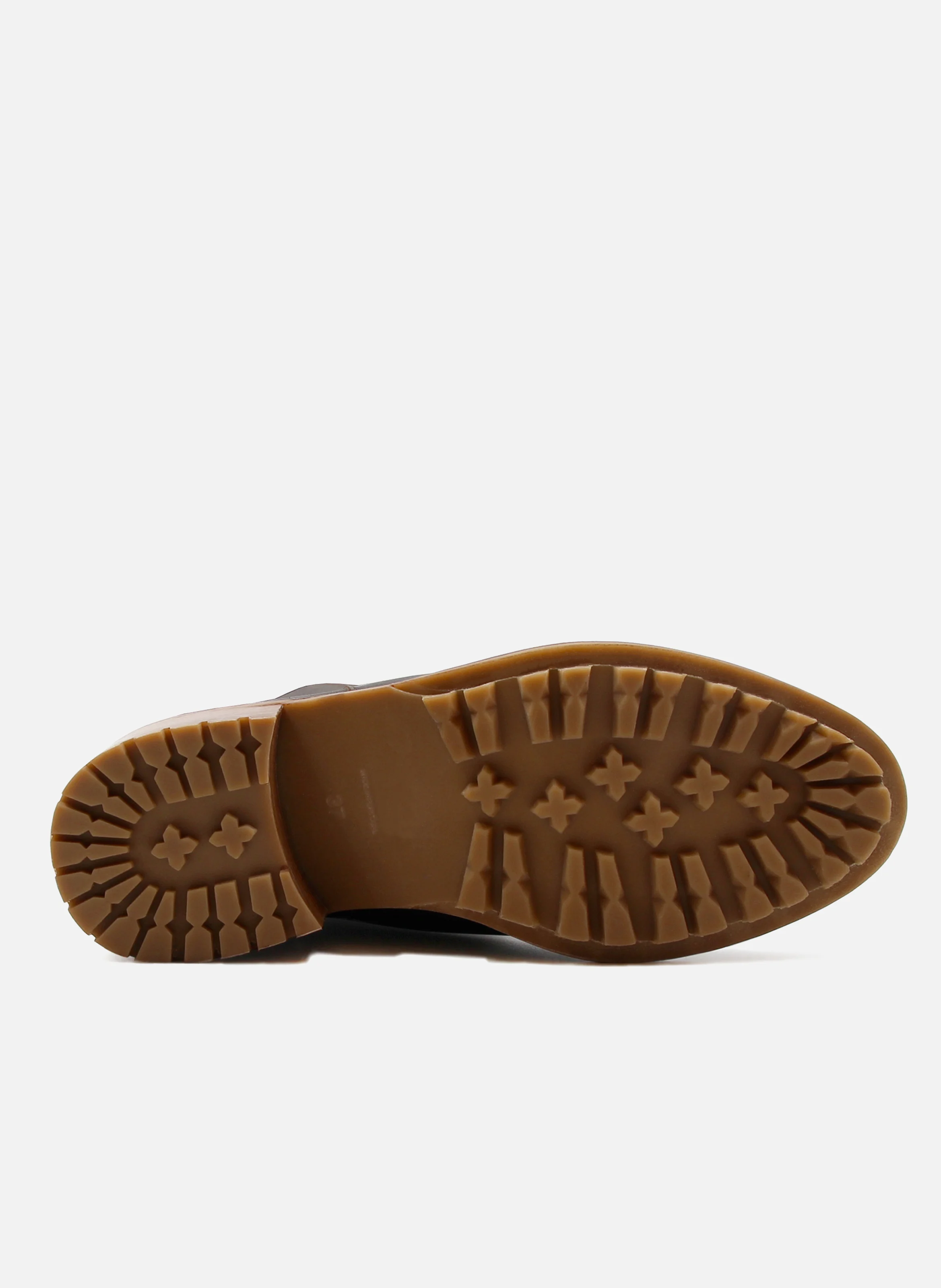 Bottes fourrées cuir lisse | Marron