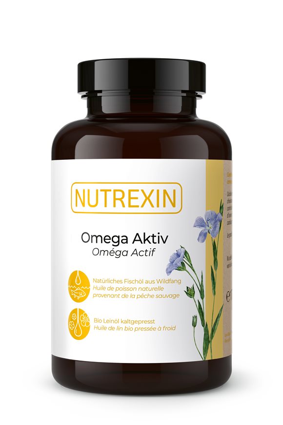 NUTREXIN Omega Aktiv<br>180 Stück, Dose, Kapsel