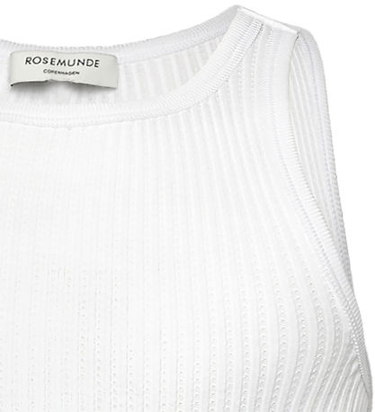 Rosemunde Top - Rib - Baku - Neu White
