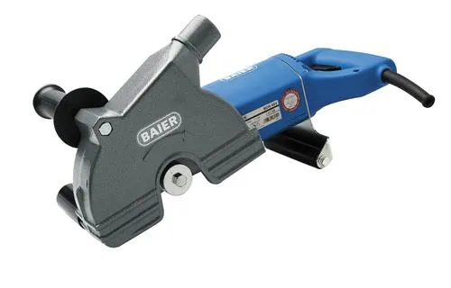 Baier diamantrilleskærer 60mm - Rilleskærer u/skiver 2400 watt Ø185 lev uden skiver.