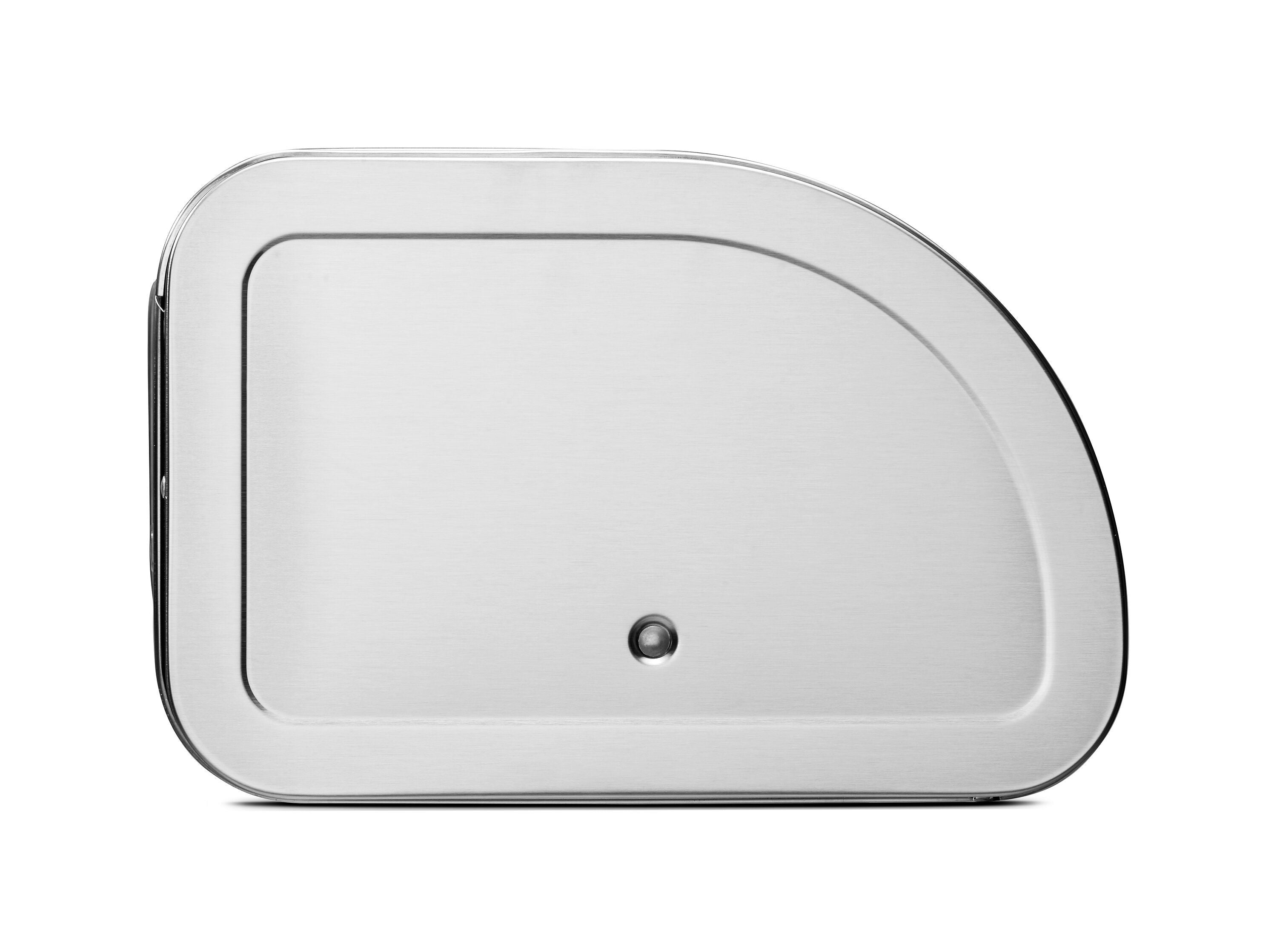 brabantia ROLL TOP Rollbrotkasten - Silbermatt / B: 44.5 cm x H: 17.3 cm