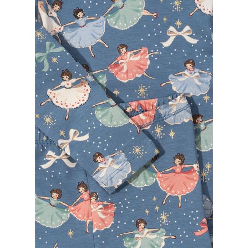 Konges Sløjd Basic Body/Pant Sæt, Snow Bow Ballerina, 80 cm