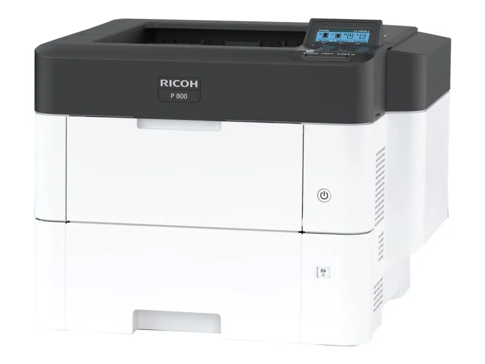 Ricoh 800 - Printer - S/H - Duplex - laser - A4 - 1200 x 1200 dpi - op til 55 spm - kapacitet: 500 ark - USB 2.0, Gigabit LAN, Wi-Fi(n), NFC
