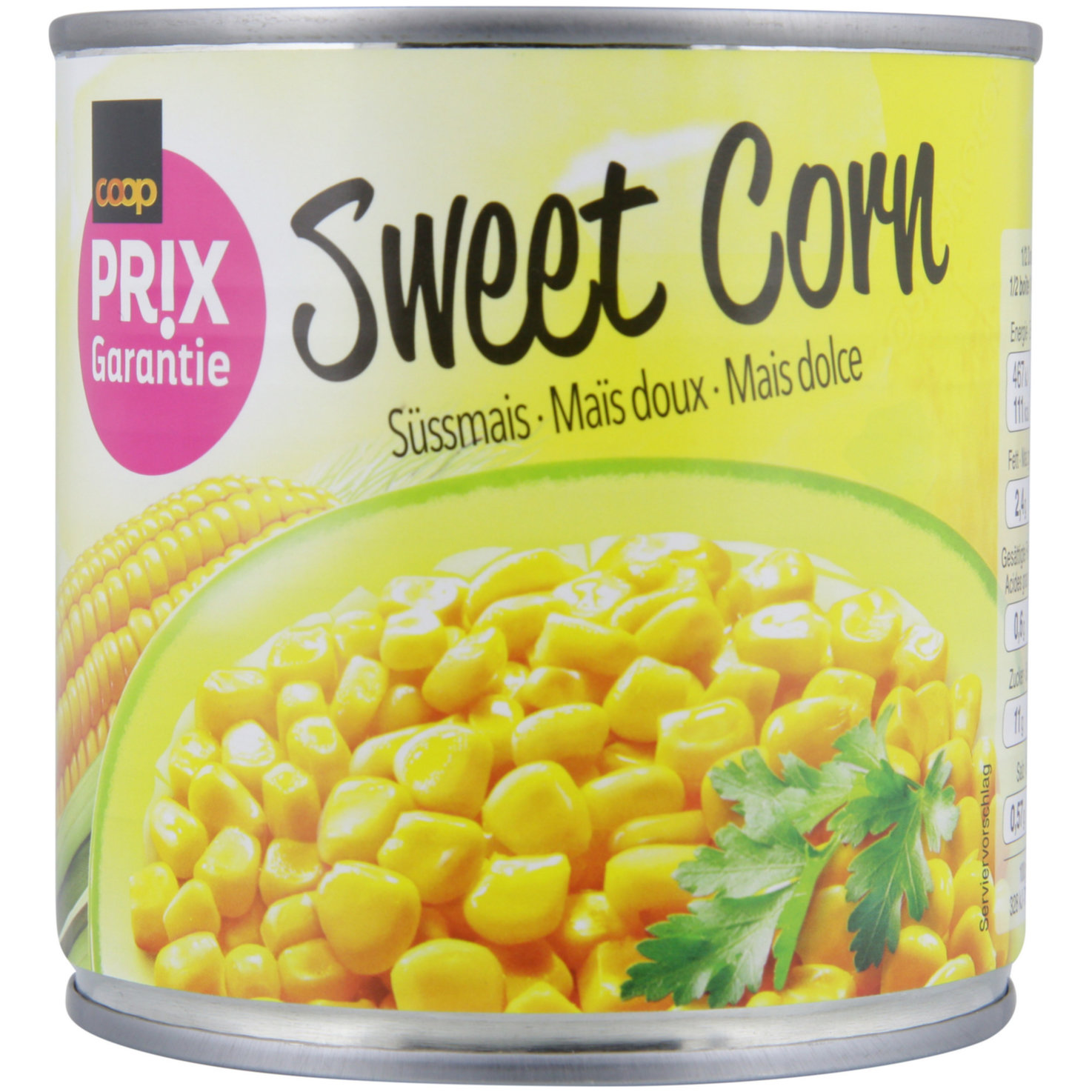 Prix Garantie Süssmais