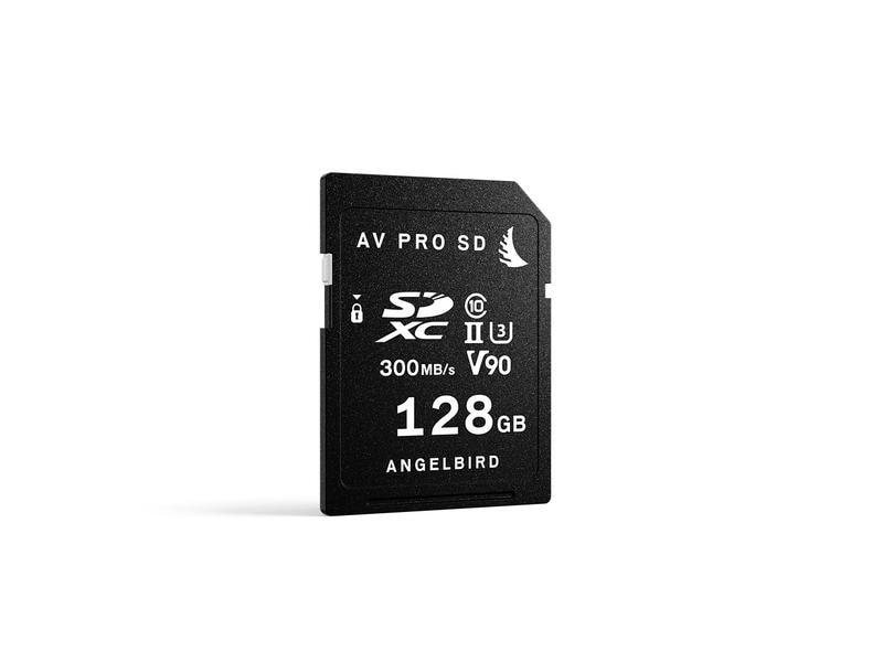 Angelbird SDXC-Karte AV Pro SD V90 Mk2 128 GB Hochauflösende 4K  Videoaufnahmen mit SDXC UHS-II V90 Speicherkarte