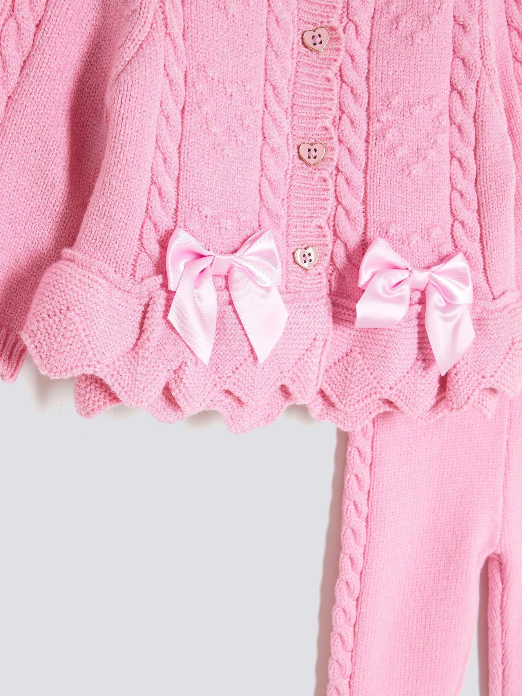 Roze - River Island vest met peplum voor babymeisjes