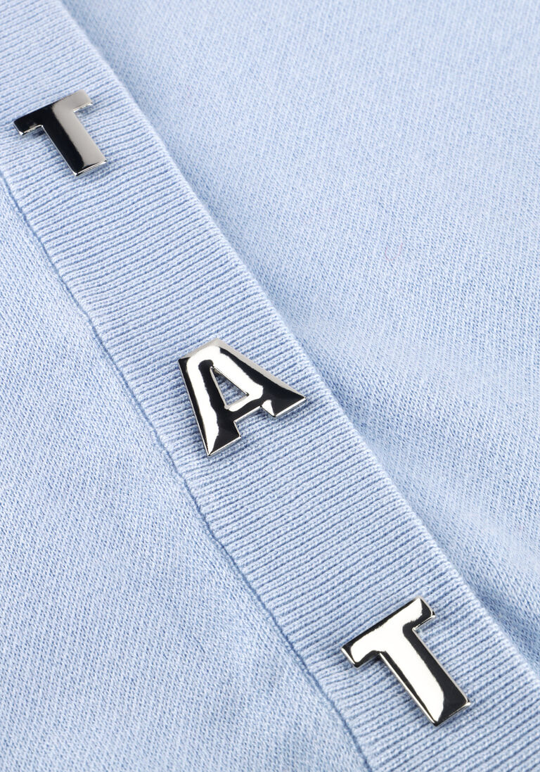 blauwe rotate truien/vesten firm knit cardigan