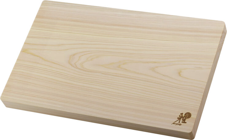 MIYABI Hinoki skærebræt 40*25 cm Brun