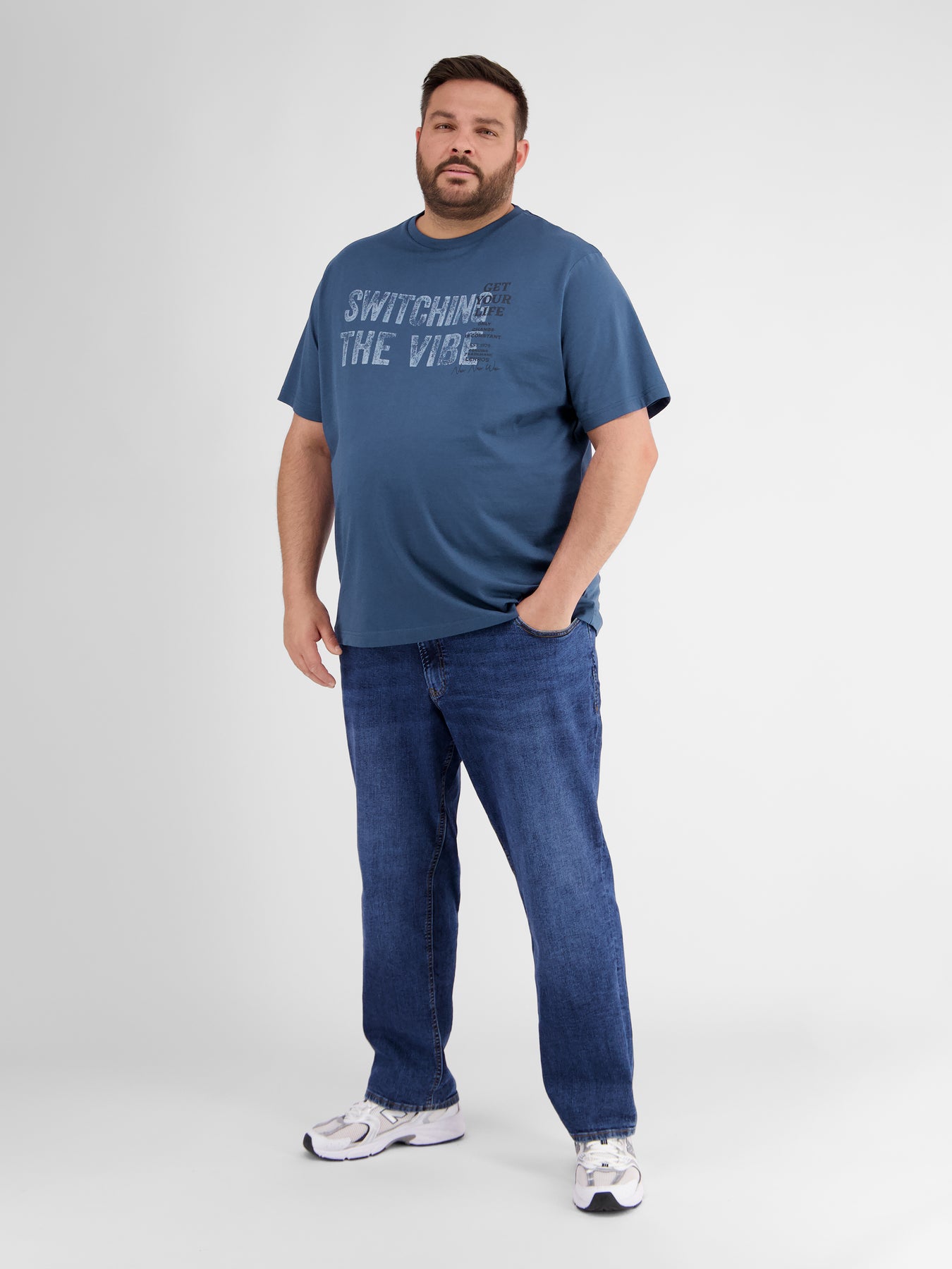 Herren T-Shirt mit Brust-Print
