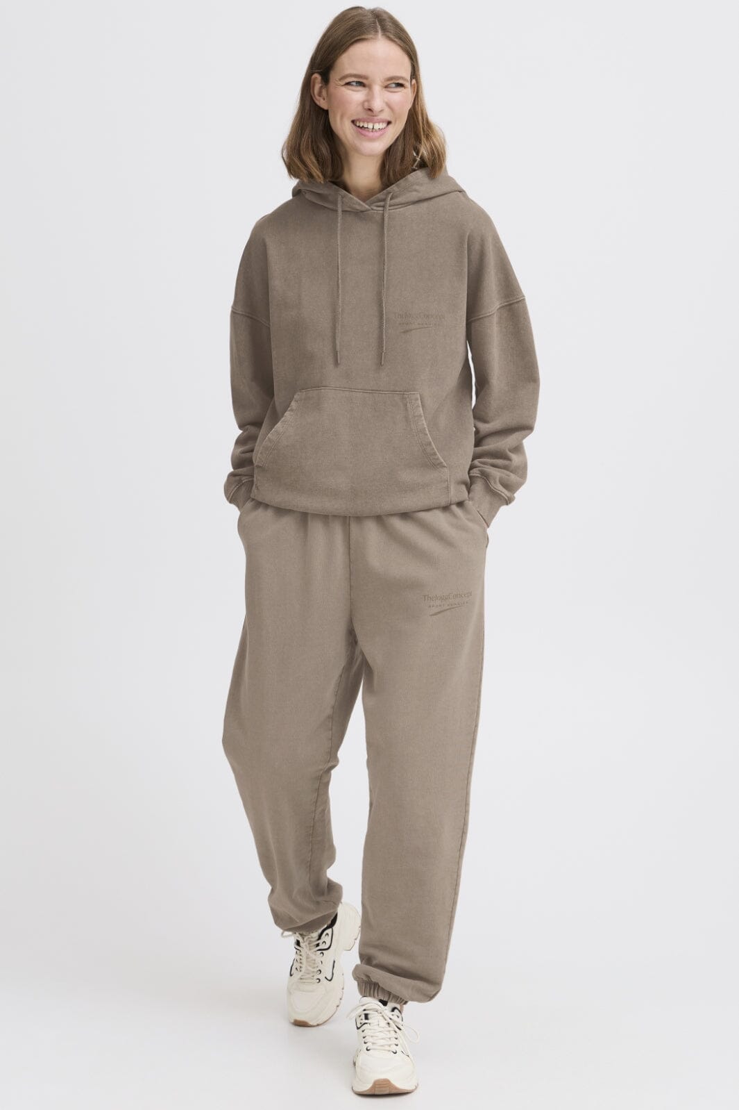 The Jogg Concept Jcrubi Logo Pants 181108 fallen rock