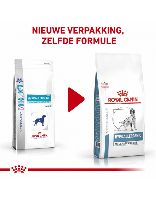 Royal Canin Veterinary Diet Hypoallergenic Moderate Calorie - Hondenvoer