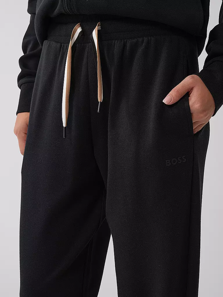 BOSS Loungewear Jogginghose schwarz
