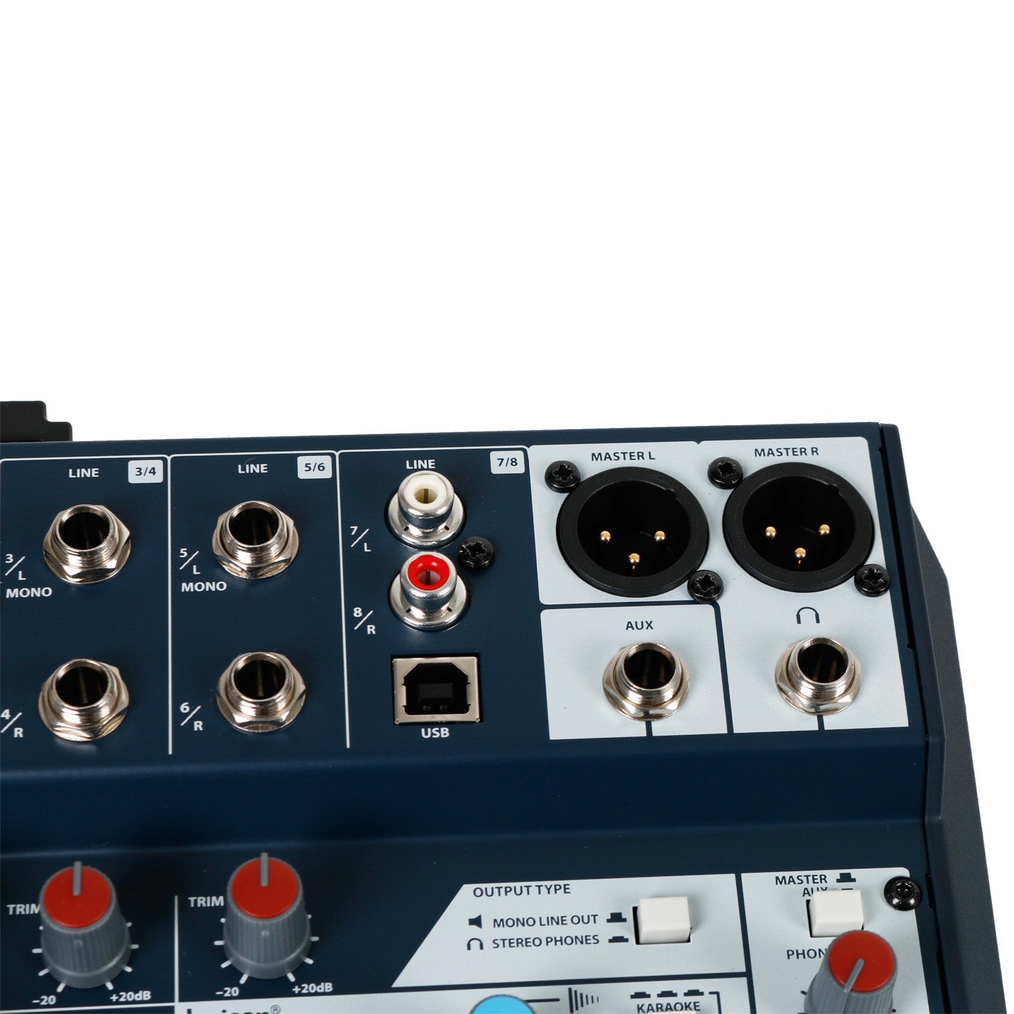 Soundcraft Notepad-8FX mengpaneel