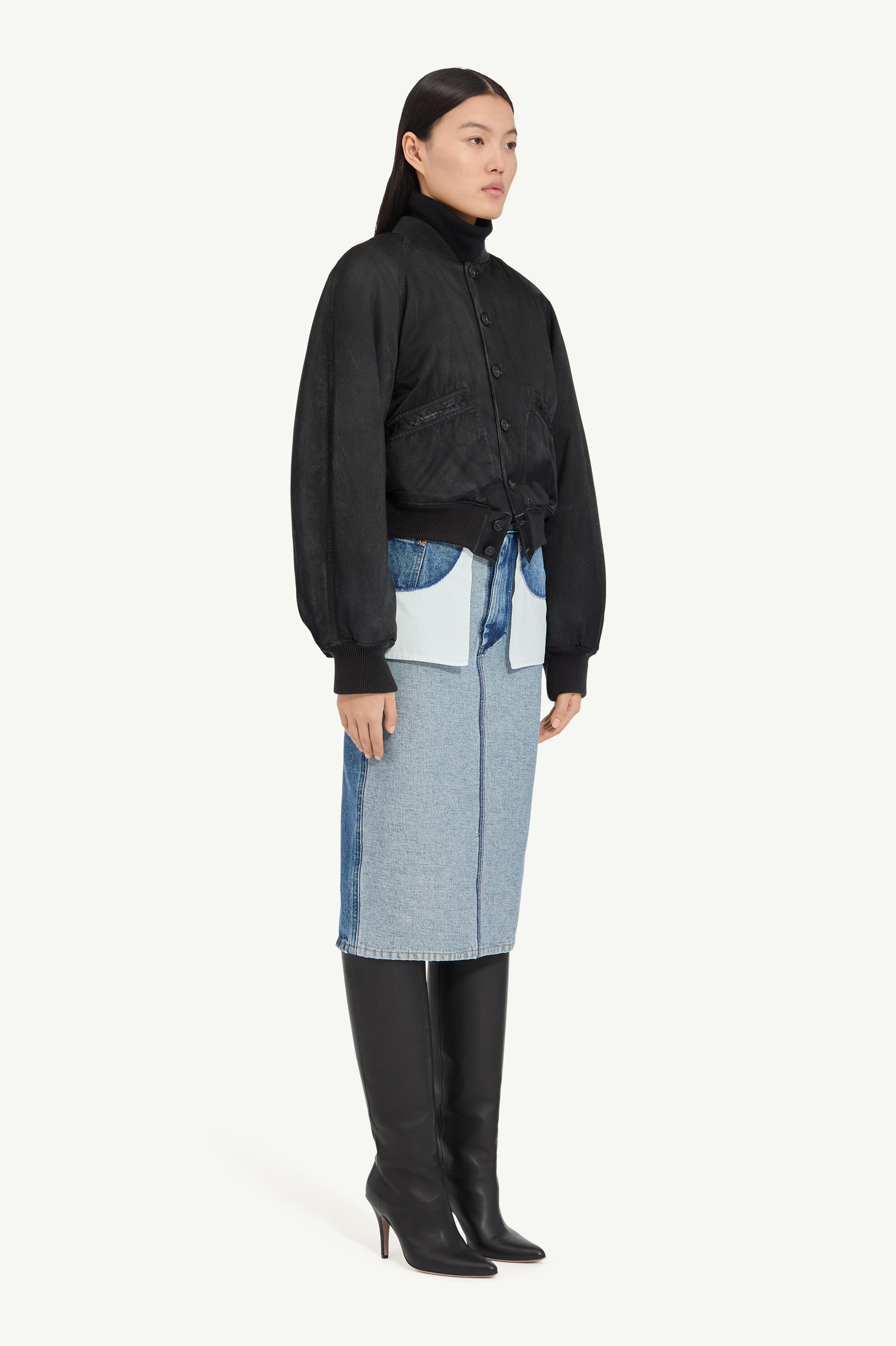 Veste bomber Noir