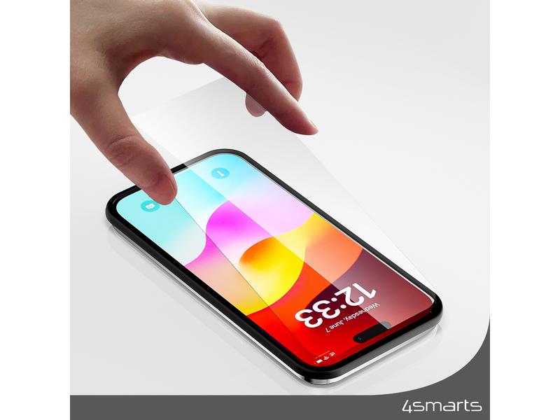 4smarts Displayschutz Second Glass Clear iPhone 15 Plus Displayschutz für das Apple iPhone 15 Plus