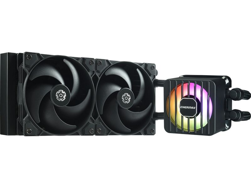 Enermax Wasserkühlung LIQMAXFLO SR 240 AIO-Wasserkühlung mit erweiterter Xtreme-Zweikammerpumpe