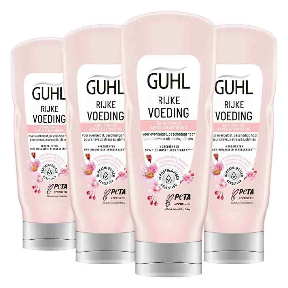 4x Guhl Rijke Voeding Conditioner200 ml