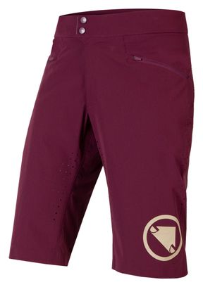 Short Endura SingleTrack Lite Aubergine Violet