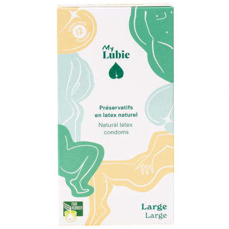 My Lubie Les préservatifs ultra fins Taille Large