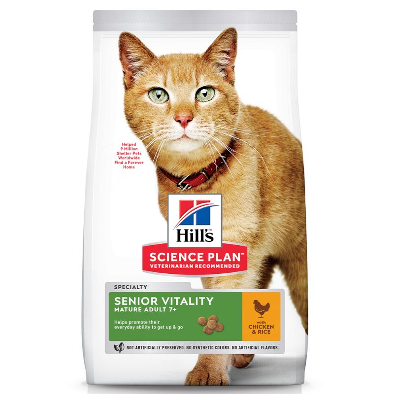 Hill's Science Plan Mature Adult Senior Vitality poulet, riz