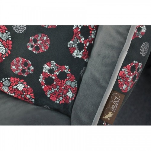 Cama para cães Play Greenery L cinza