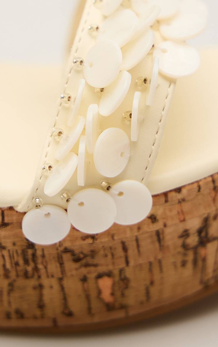 Crème Compensées En Liège Coquillage À Lacets