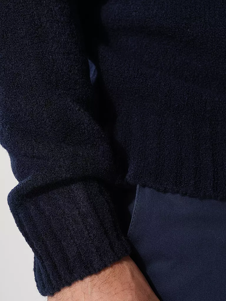 GRAN SASSO Rollkragenpullover dunkelblau