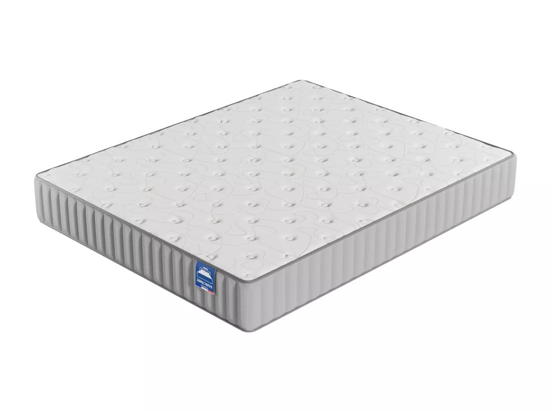 Ensemble Matelas + Lit Avec Tête De Lit 160x200 Cm, Orionis 22cm D’épaisseur À Mémoire De Forme