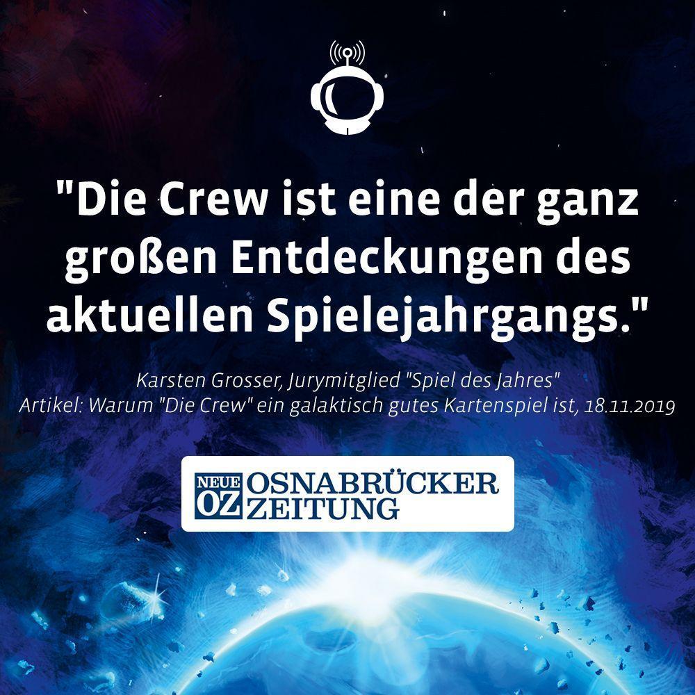 Kartenspiel: Die Crew – Auf der Suche nach dem 9. Planeten