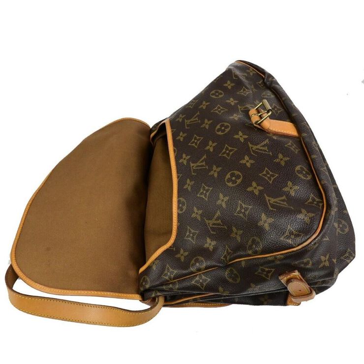 Louis Vuitton Vintage Louis Vuitton Saumur Brown
