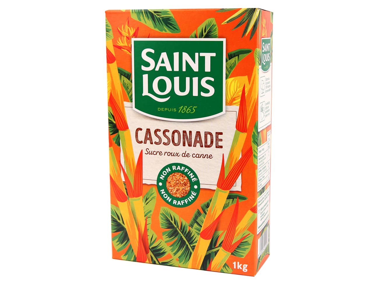 Sucre roux pure canne - non raffiné - 1 kg