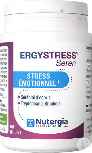 Nutergia Ergystress Seren Stress Emotionnel 60 Gélules