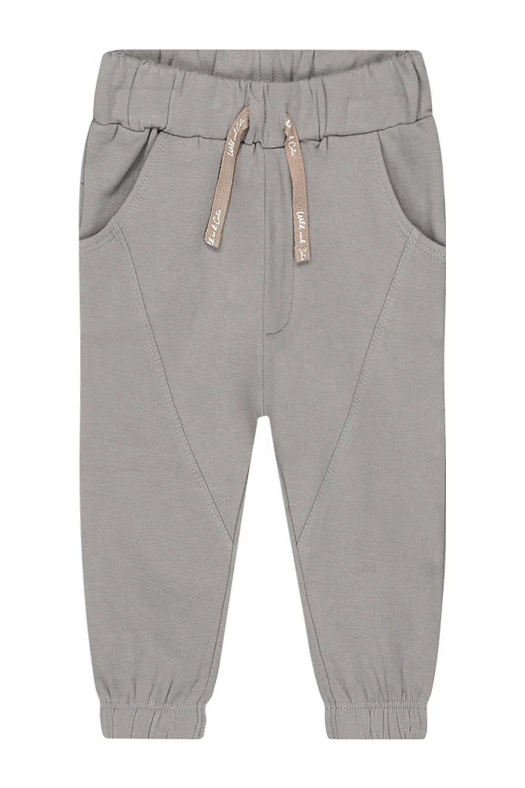 Dirkje loose casual broek grijs