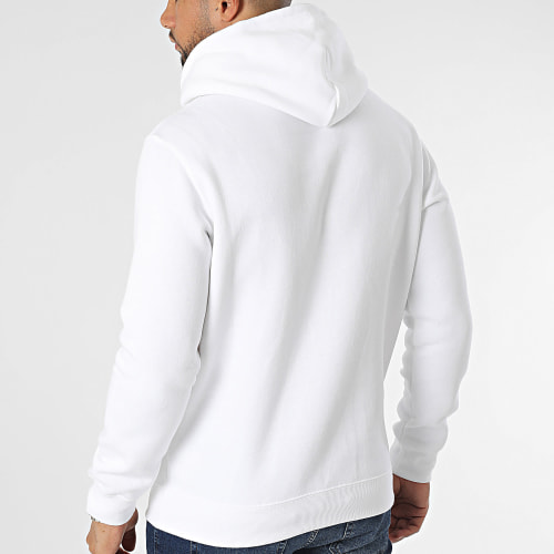 Sweat Capuche 219203 Blanc