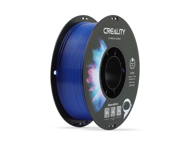 Creality Filament PETG, Blau, 1.75 mm, 1 kg PETG 3D Drucker Filament