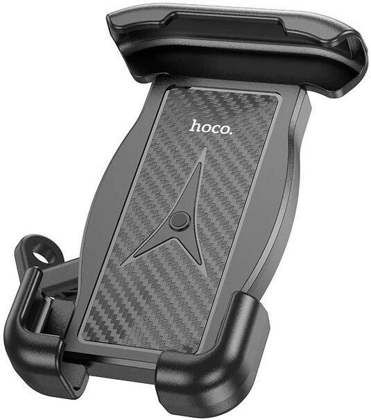 Hoco - Telefoonhouder Motor Spiegel - Tot 7 Inch - Verstelbaar - Zwart