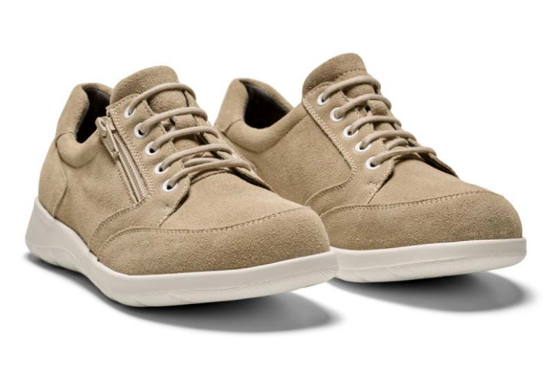 NEW FEET SKO I SANDFARVET RUSKIND