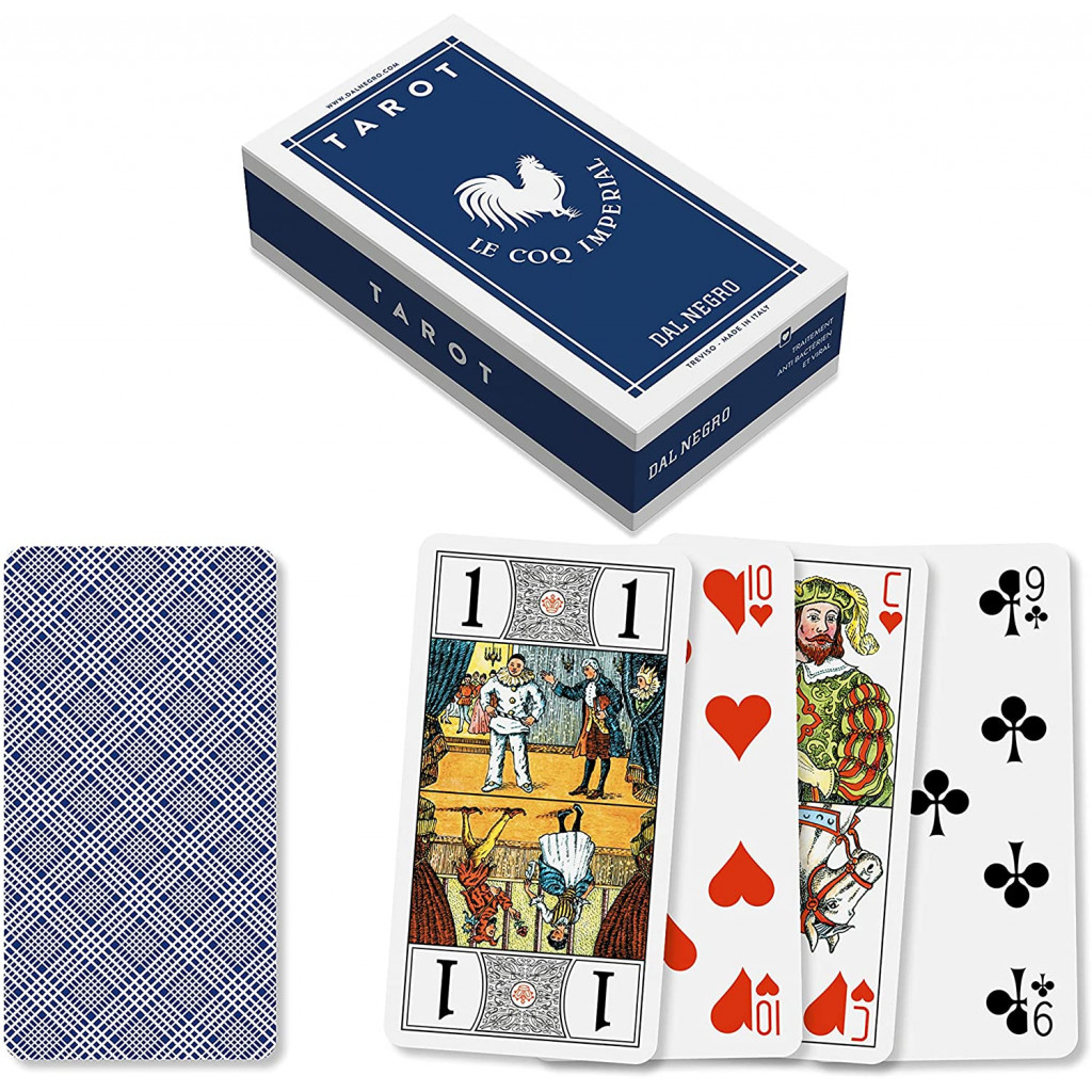 Jeu de Tarot 78 cartes le Coq Imperial