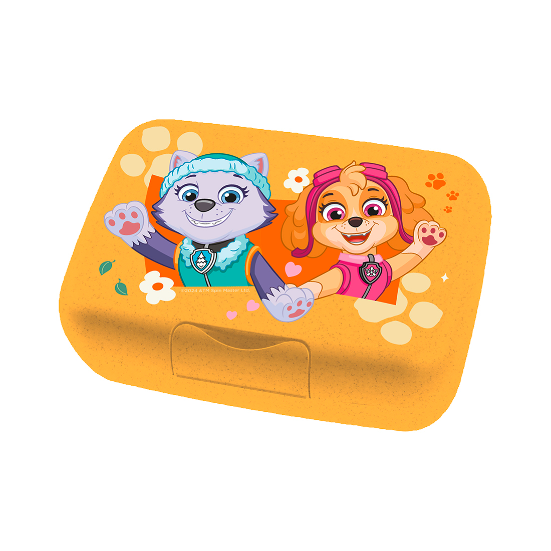 Koziol Candy L Box Lunchbox / Brotdose mit Trennschale organic yellow paw patrol