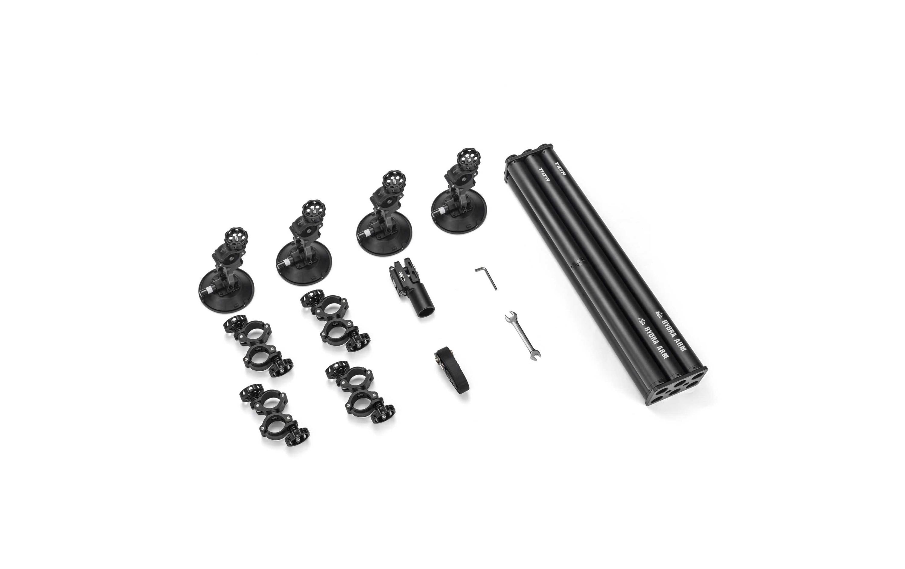 Speed Rail Car Mounting Kit<br>Hochentwickeltes Auto-Befestigungssystem, kompatibel mit dem Hydra Predator und anderen im Auto montierten stossdämpfenden Armen